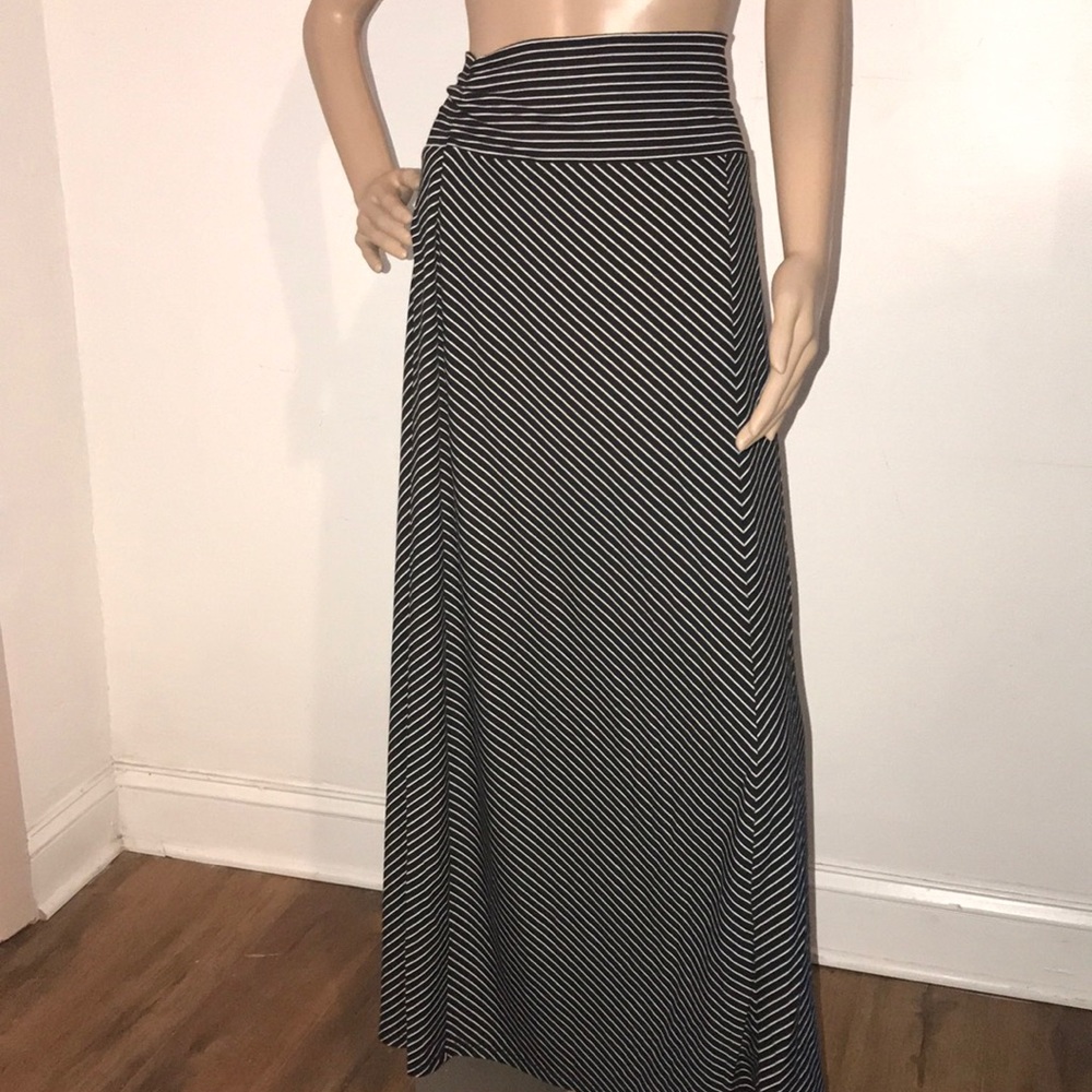 Black and white skirt